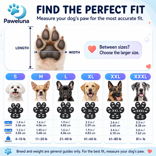 Grip Paw Protectors – Anti-Slip Dog Paw Pads