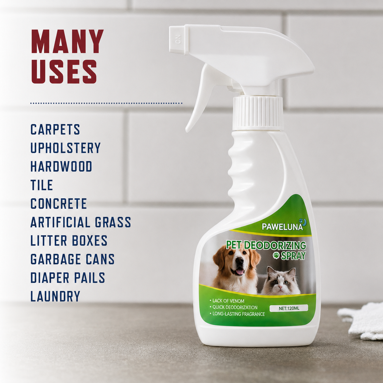 Paweluna® Pet Stain & Odor Eliminator